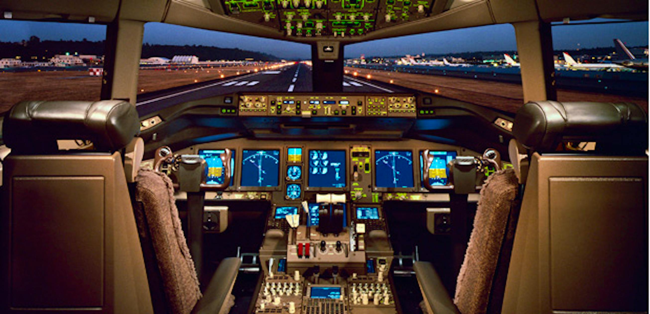 Боинг 787 кабина фото