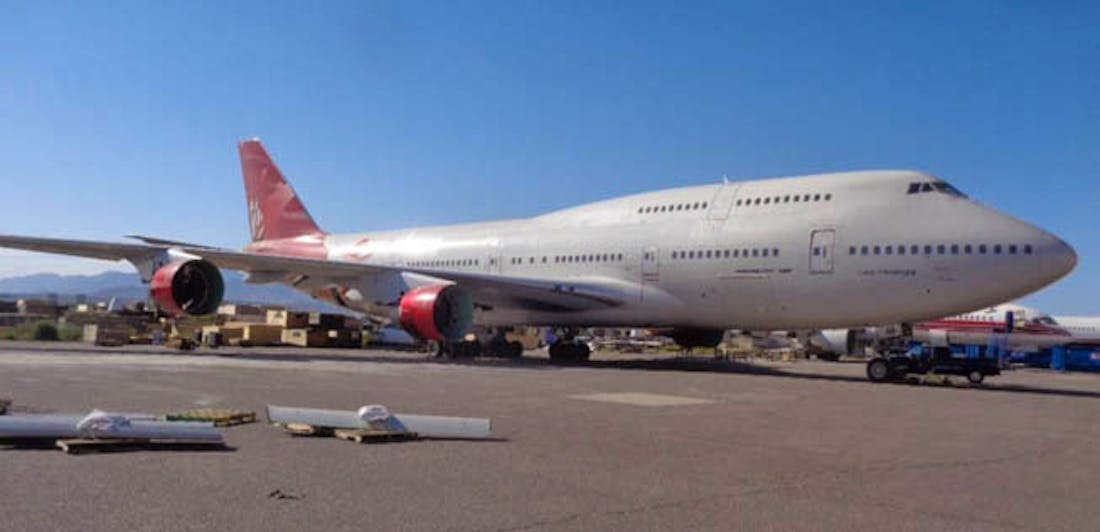 Boeing 747 Lady Penelope Ex Jumbo Von Virgin Bei Ebay Zu