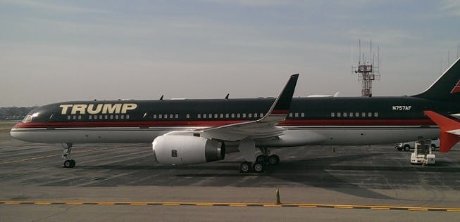 Trump Force One: Das Ist Donald Trumps Private Boeing 757 - AeroTELEGRAPH