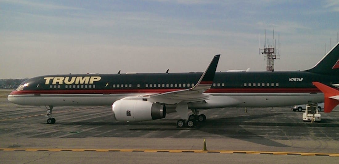 Trump Force One Das Ist Donald Trumps Private Boeing 757