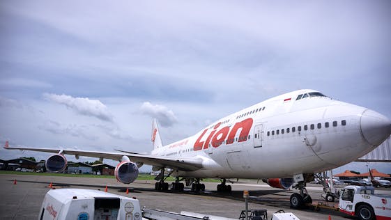 Jumbo Jet Lion Air Schickt Indonesiens Letzte Boeing 747 In