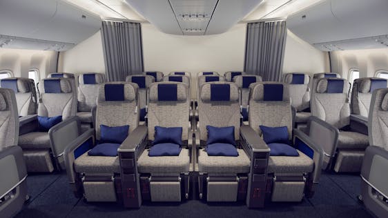 Boeing 777 300er New Ana Cabin Is Supposed To Resemble