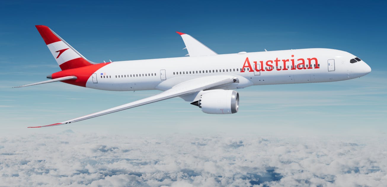 Darunter Die Hainansa Jets Austrian Airlines Bekommt Zehn Boeing 787 9   Austrian Airlines Boeing 787 9 Dreamliner 