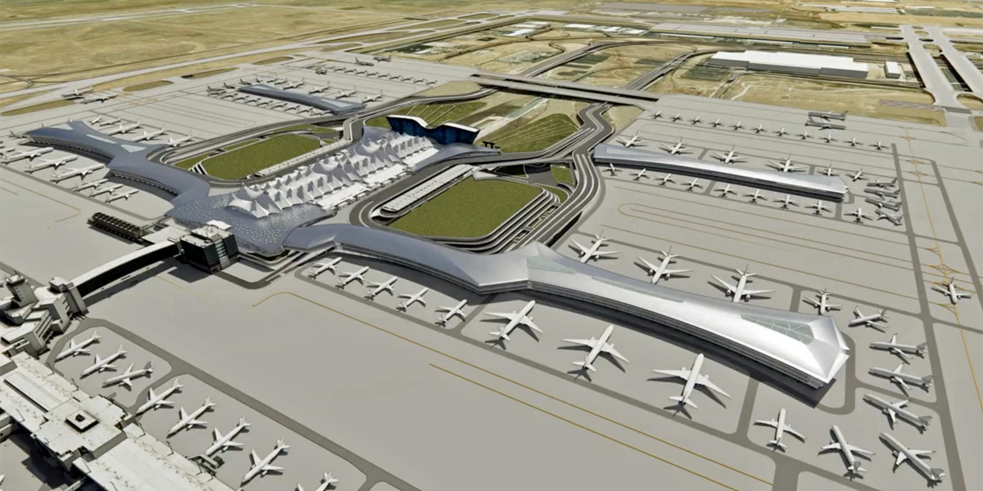 Ziel 120 Millionen Passagiere: Flughafen Denver Baut Sich 100 Neue ...